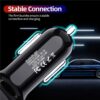 USB 48W 4 Ports Car Charger Quick 7A Mini Car Fast Charging Adapter 4