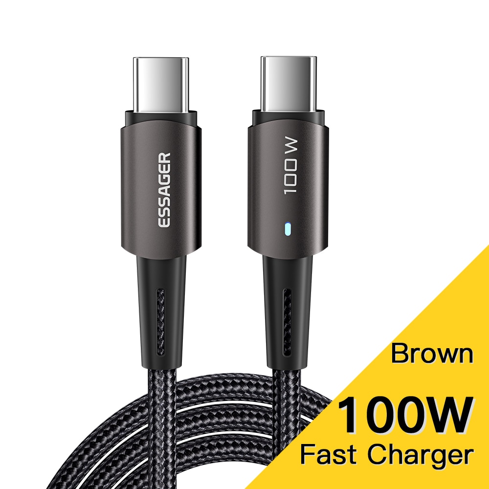 USB C To Type C Cable PD 100W 1M Fast Mobile Phone Charging Cord 7